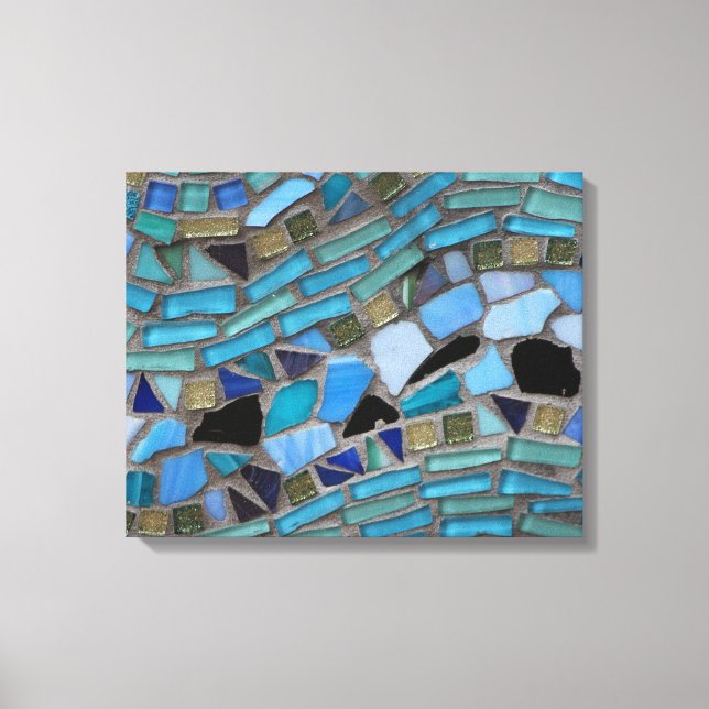 Mosaiksteinkunst Leinwanddruck (Vorderseite)