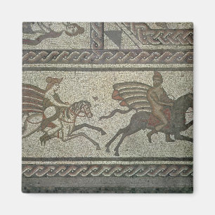 Mosaiksteinpflaster aus der römischen Villa bei Ni Magnet