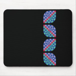 Mosaikstrahlung (Linear) Mousepad