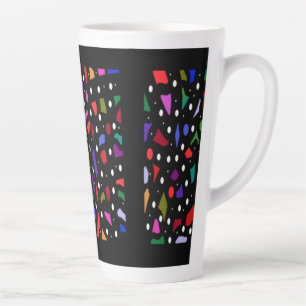 Mosaikteile und Muster Art Kaffee Mu Milchtasse