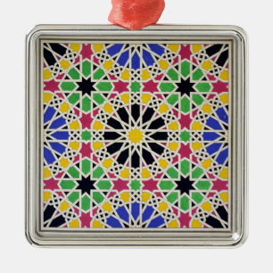 Mosaikverzierung in der Südseite des Gerichtes vo Ornament Aus Metall