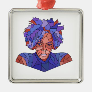 Mosaikverzierung Ornament Aus Metall