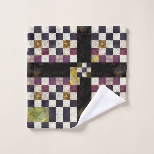 mosaïque (Gant de toilette)