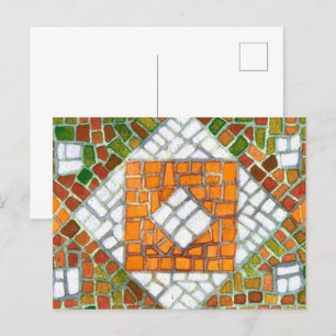 MOSAÏQUE D'AUTOMNE Carte postale