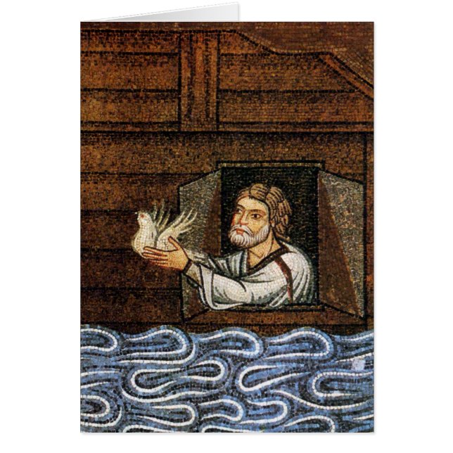 Mosaïque de l'arche de Noé - Circa 1200 - inconnu (Devant)