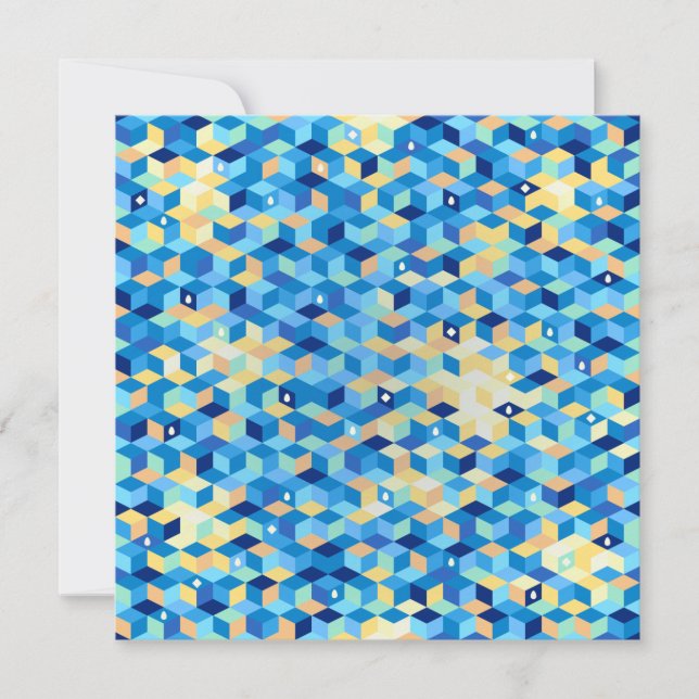 Mosaïque, invitation (Devant)