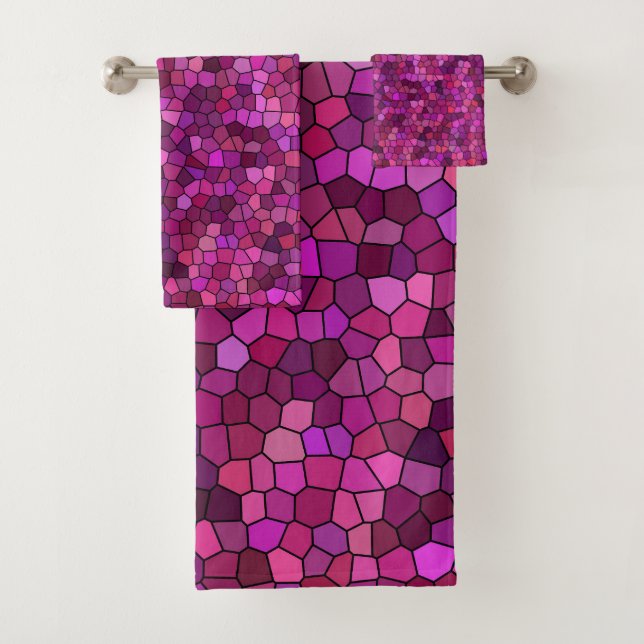 Mosaïque violet rose (En situation)