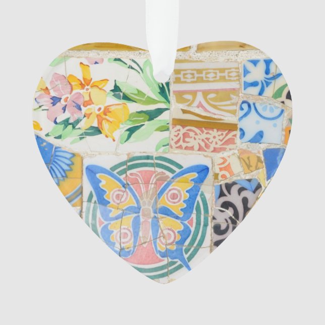 Mosaïques de Guell de parc (devant)