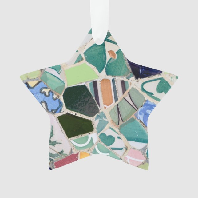 Mosaïques de Guell de parc (devant)