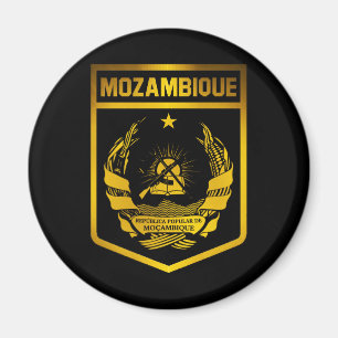 Mosambik-Emblem Magnet