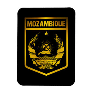 Mosambik-Emblem Magnet