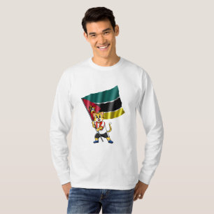 Mosambik Fan Katze T-Shirt