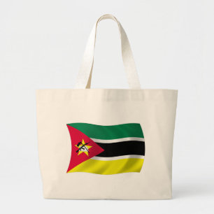 Mosambik Flag Tote Bag Jumbo Stoffbeutel
