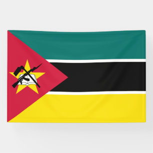 Mosambik-Flagge Banner