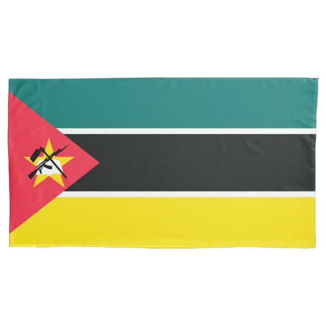 Mosambik-Flagge Kissenbezug (Vorderseite)