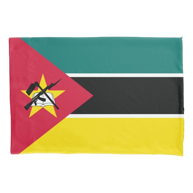 Mosambik-Flagge Kissenbezug (Vorderseite)
