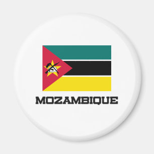 Mosambik-Flagge Magnet