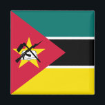 Mosambik-Flagge Magnet<br><div class="desc">Anpassbare World Flag Produkte - Bitte fühlen Sie sich frei,  Ihren eigenen Text hinzuzufügen.</div>