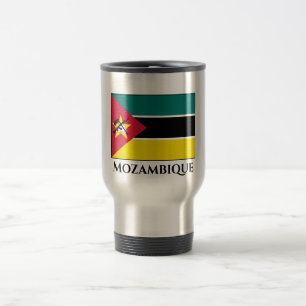 Mosambik-Flagge Reisebecher