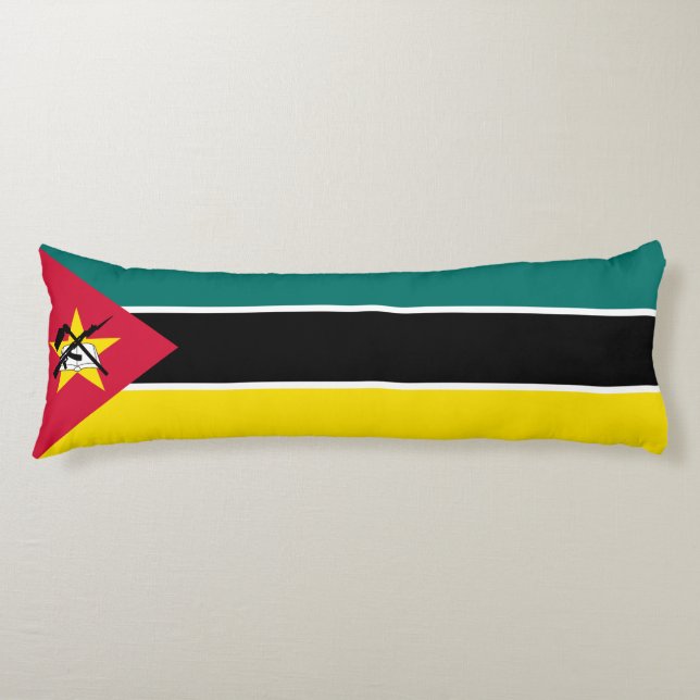 Mosambik-Flagge Seitenschläferkissen (Vorderseite)