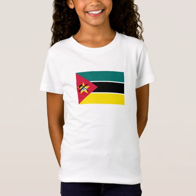 Mosambik-Flagge T-Shirt (Vorderseite)