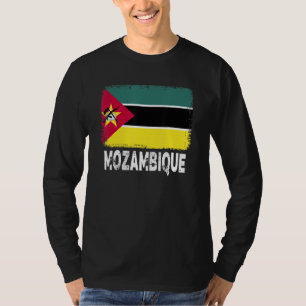 Mosambik-Flagge Unterstützen Sie die mosambikanisc T-Shirt