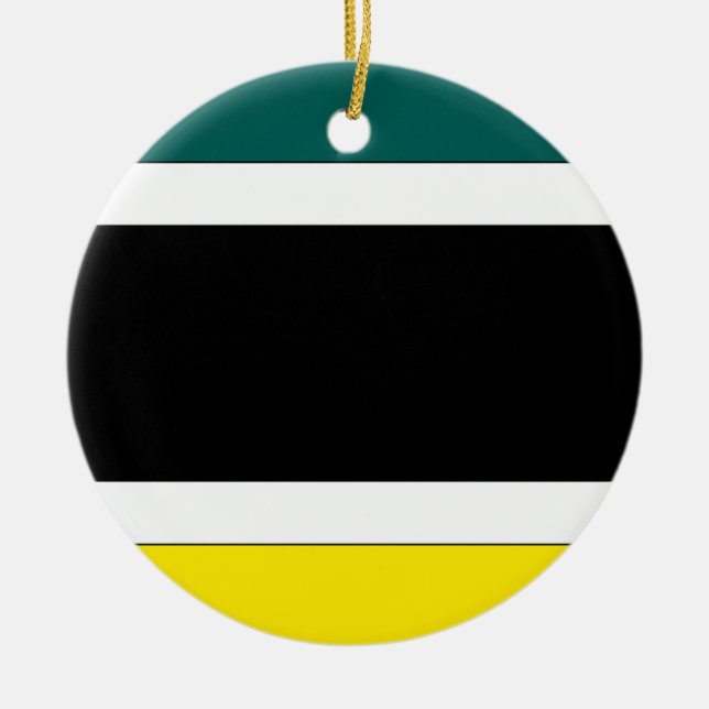 Mosambik Keramik Ornament (Vorne)