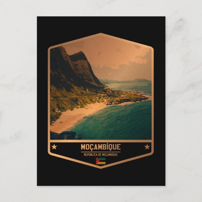 Mosambik Postkarte (Vorderseite)