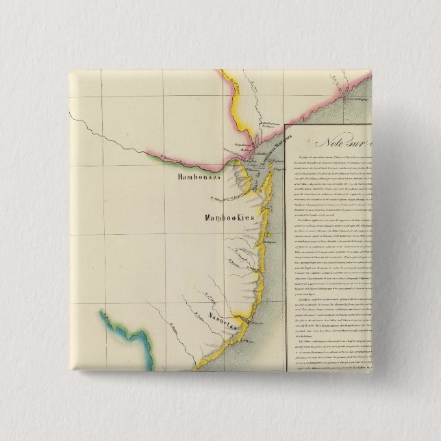 Mosambik, Südafrika 52 Button (Vorderseite)