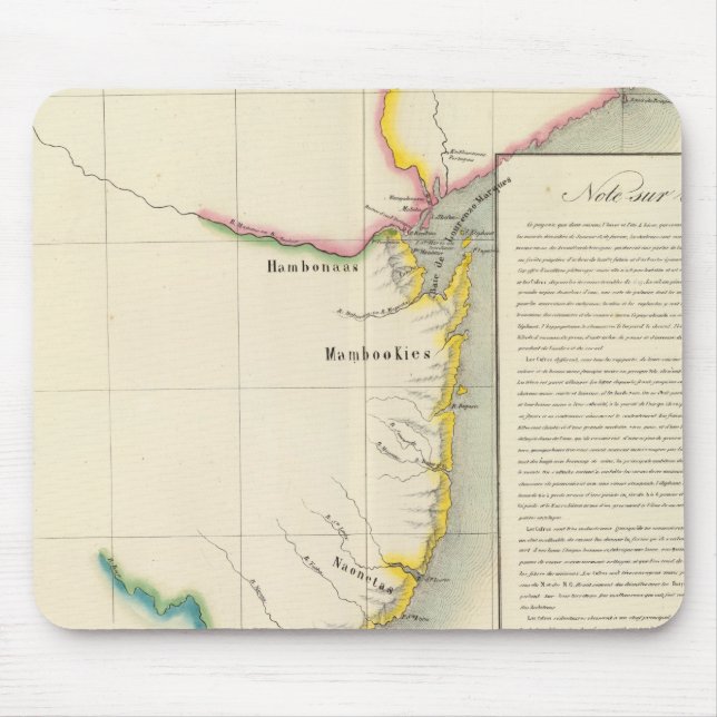 Mosambik, Südafrika 52 Mousepad (Vorne)