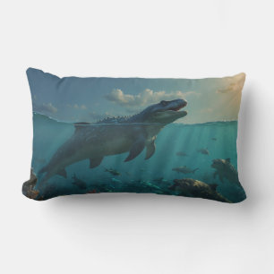 Mosasaur (Dinosaurier Art) Tasse Lendenkissen