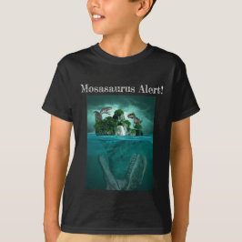Mosasaurus Alert! Jurassic World Dino T - Shirt
