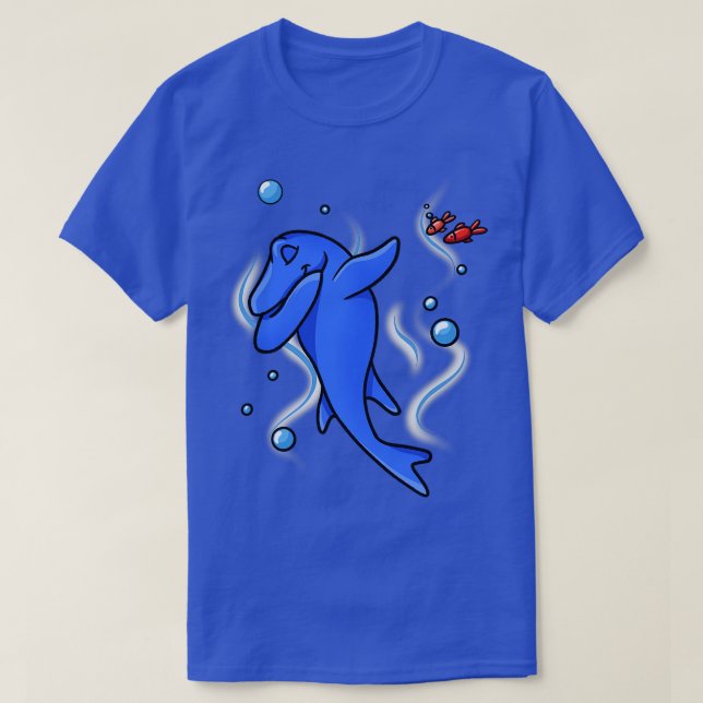 Mosasaurus Dabbing T-Shirt (Design vorne)