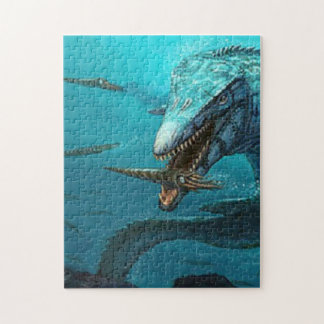 Mosasaurus hunting