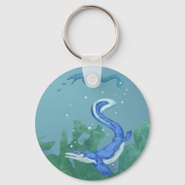 Mosasaurus Schlüsselanhänger (Vorderseite)