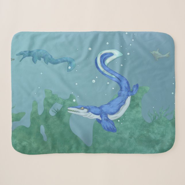 Mosasaurus Sherpadecke (Vorderseite (Horizontal))