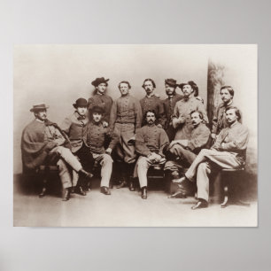 Mosbys Förster-Foto - ziviler Krieg Poster