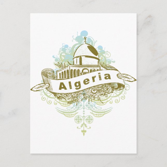Moschee Algerien Postkarte (Vorderseite)