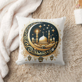 Moschee auf dem Goldenen Mond Kissen