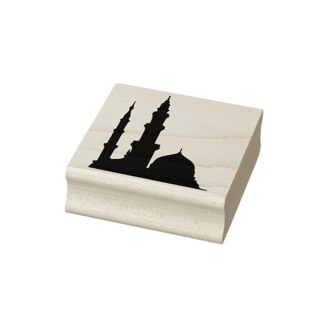 Moschee Gebäude Art Briefmarke Gummistempel (Stempel)