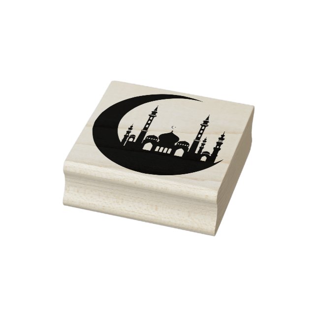 Moschee Gebäude Art Briefmarke Gummistempel (Stempel)