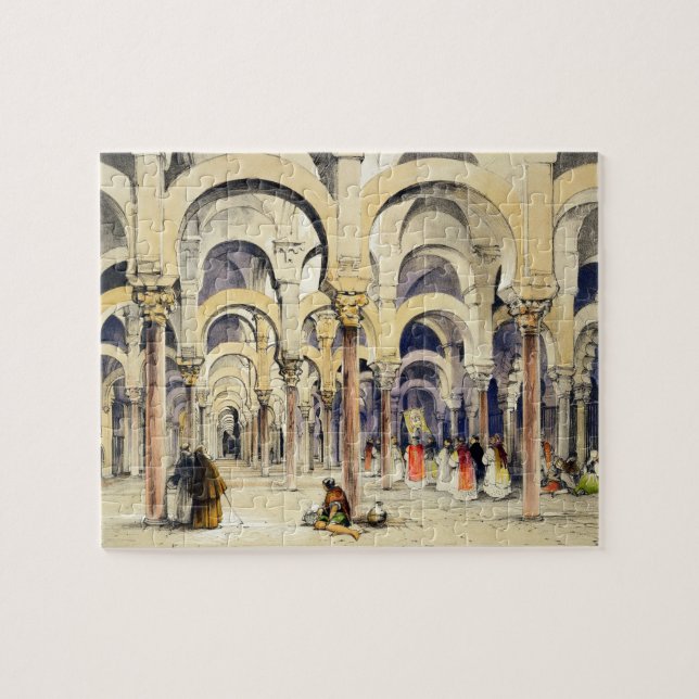 Moschee in Cordoba, "von den Skizzen von Spanien", (Horizontal)