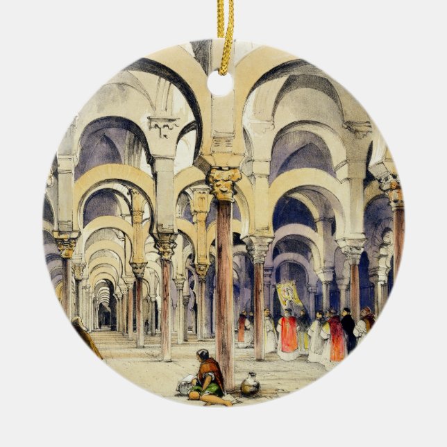 Moschee in Cordoba, "von den Skizzen von Spanien", Keramikornament (Vorne)