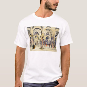 Moschee in Cordoba, "von den Skizzen von Spanien", T-Shirt