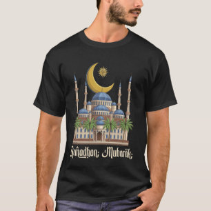 Moschee Masjid Muslim Ramadan Architektur Ramadhan T-Shirt