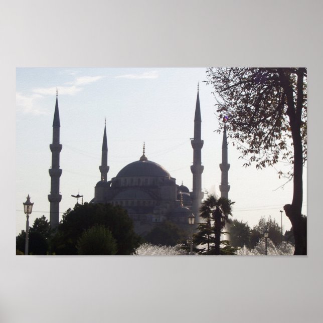 Moschee Minarets und mehr Poster (Vorne)