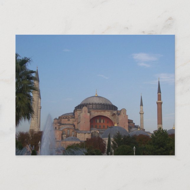 Moschee Postkarte (Vorderseite)
