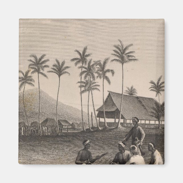 Moschee, Sooloo, Philippinen Magnet (Vorne)