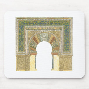 Moschee von Cordoba Spanien. Mihrab Mousepad
