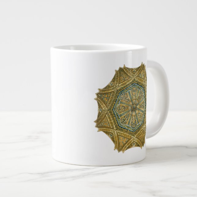 Moschee von Cordoba Spanien. Mihrabkuppel Jumbo-Tasse (Vorderseite Rechts)